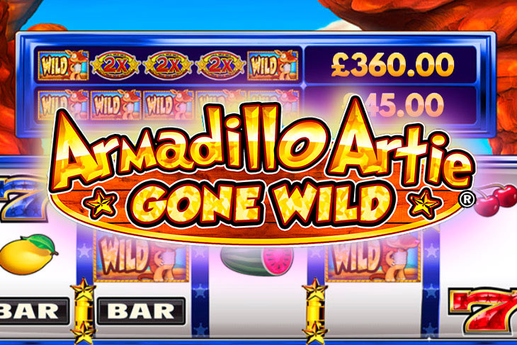 Armadillo Artie Gone Wild - DWG slot at Magic Planet Kasino Casino