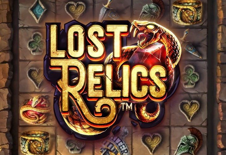Lost Relics - NetEnt slot at Magic Planet Kasino Casino