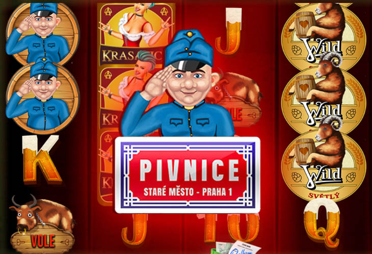 Pivnice - 5MEN slot at Magic Planet Kasino Casino