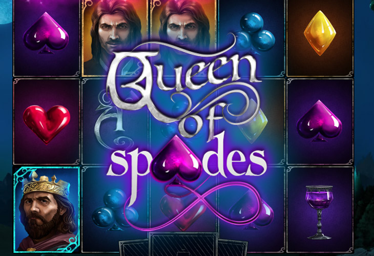 Queen Of Spades - Mascot slot at Magic Planet Kasino Casino