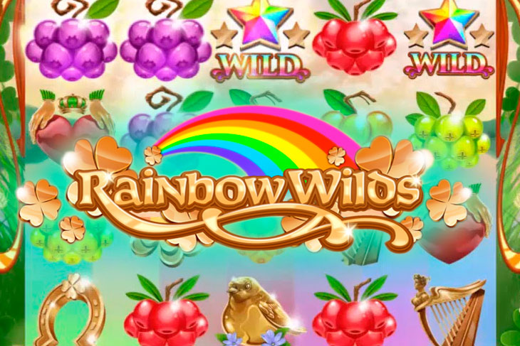 Rainbow Wilds - Iron Dog Studio slot at Magic Planet Kasino Casino