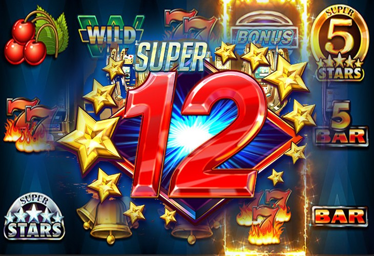 Super 12 Stars - Red Rake slot at Magic Planet Kasino Casino