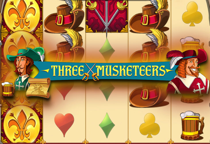Three Musketeers - Red Tiger Gaming slot at Magic Planet Kasino Casino